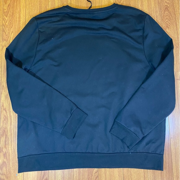 NWT Harry Potter Disney Sequin Magic Crew Neck Black Sweater Size XL - Picture 6 of 15